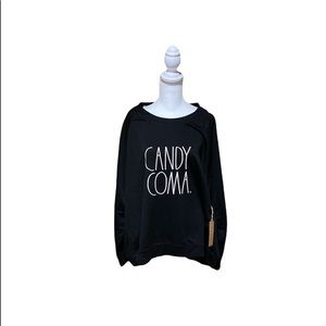 NEW Rae Dunn Candy Coma and Drink Up Witches Sweatshirts 3X Bundle